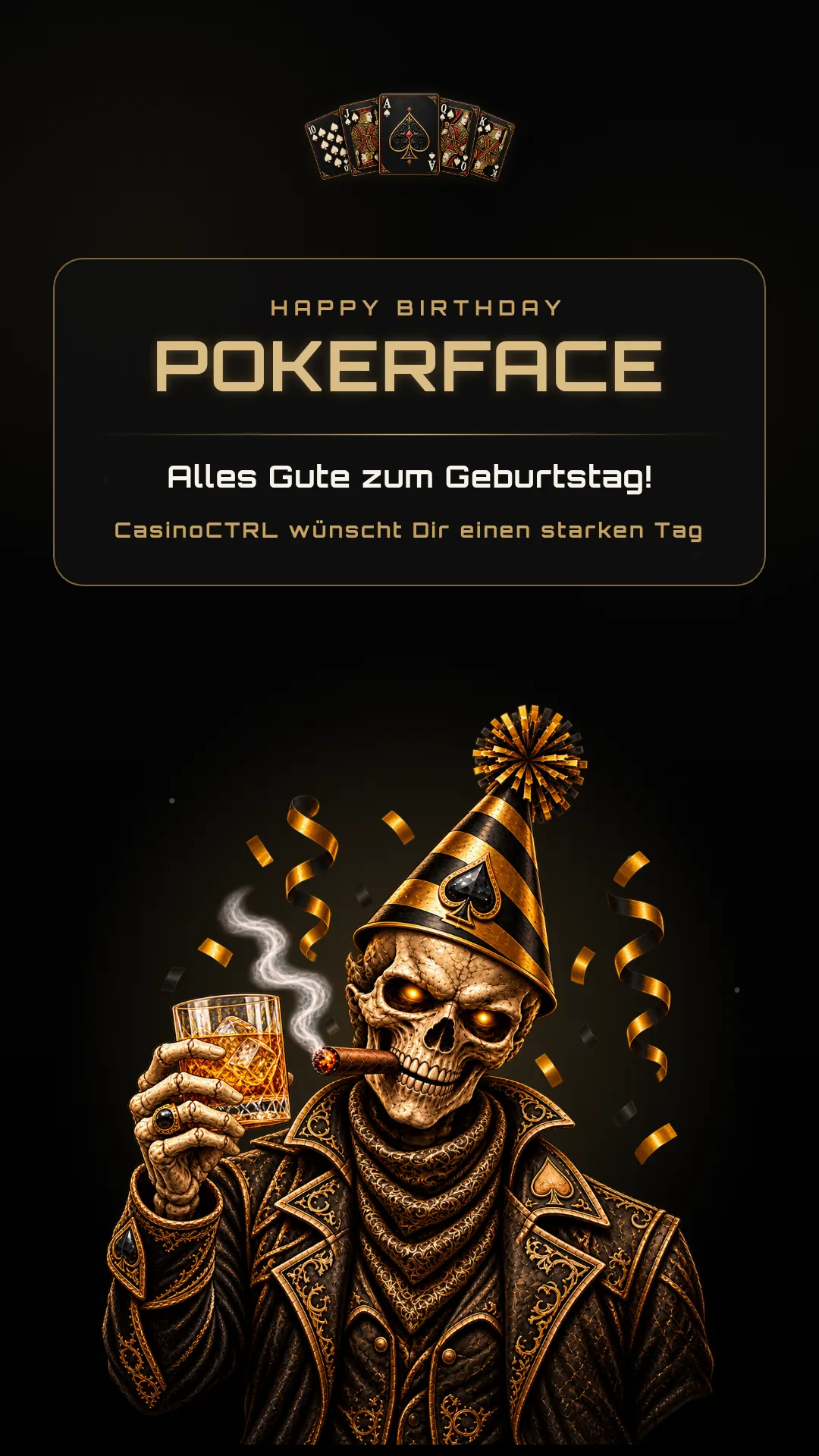Archiviertes Geburtstagsposter, nur zur Vorschau